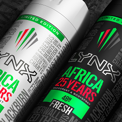  HOT SINCE ‘95: LYNX Africa celebrates 25 years with Limited Edition Range by PB Creative