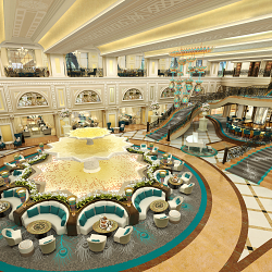 Hotel Entry Lobby Atrium