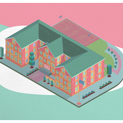 Wisewood Energy Isometric Artworks