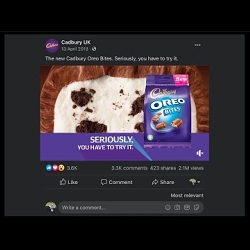 Cadbury Dairy Milk Oreo