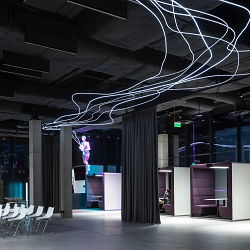 Interior photoshoot of PM Hub creative space, Ukraine