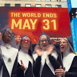 Amazon Prime Video - Good Omens Times Square