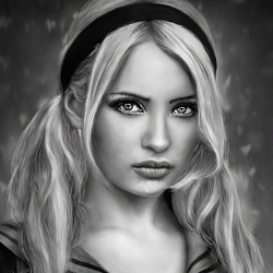 Sucker Girl - Digital painting