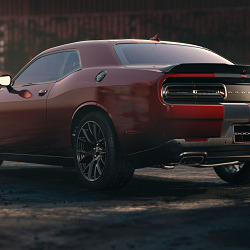 Dodge Hellcat - Full CGI Environment