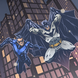 Batman and Nightwing