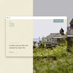 The Oyster & Fish House Website