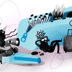 How easy it is for bacteria to travel through your home