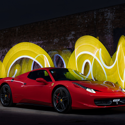 Automotive Photography x Light Painting