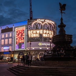  Ancestry® turns back the clock on Piccadilly Lights