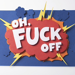 Paper lettering