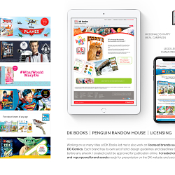 DK BOOKS Website Redesign