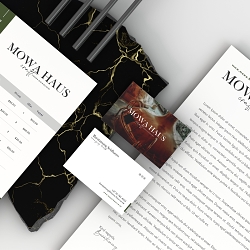 Mowa Haus @ Stationery Design