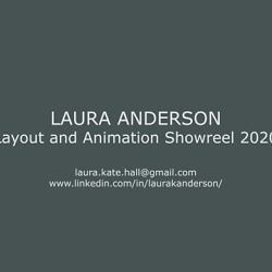 Laura Anderson Showreel 2020
