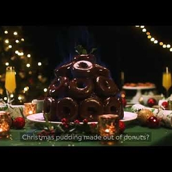 Christmas commercial for Subway