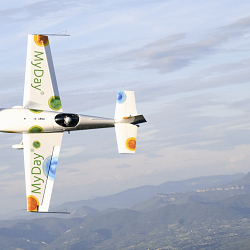 Mélanie Astles Takes to the Skies in Epic MyDay CooperVision Campaign