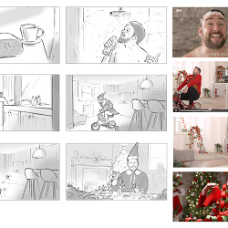 Sky Cinema 'Elf' promotion featuring Jason Manford