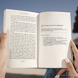 A book will never let you down