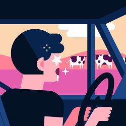 Ford Motors: Why, Traffic, Why? - by Down The Street Designs