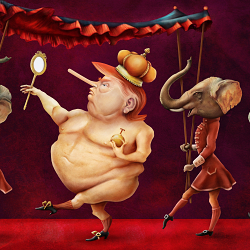 ”The long march of shame”.
