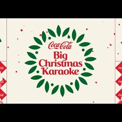 Coca Cola Big Christmas Karaoke - Piccadilly Circus 2019