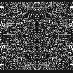 4 Intricate Doodle Prints