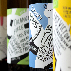 Label Design for Fanny Adams Wine
