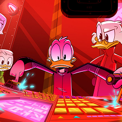 Marshmello/Ducktales music video "FLY"