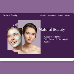 Natural Beauty Glasgow - Website