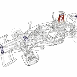 Historic Race Car Cutaways