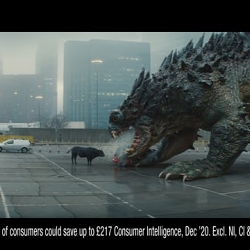 The Money Calm Bull has a face off with a monster in ENGINE Creative’s  campaign for MoneySuperM