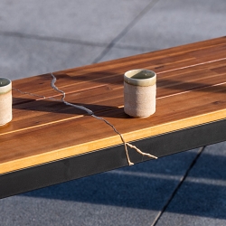 Wagamama - Kintsugi Benches