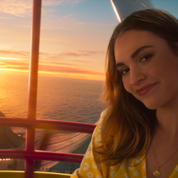 Lily James shows just how easy it is to switch to Sky Mobile in the latest instalment of their “