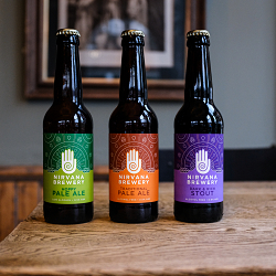 STUDIO MORE TAKES NIRVANA BREWERY BRAND AND PACKAGING TO ANOTHER LEVEL.
