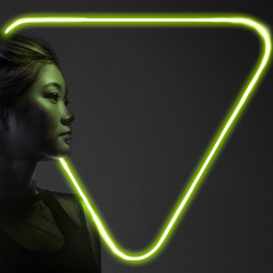 Face recognition branding piece