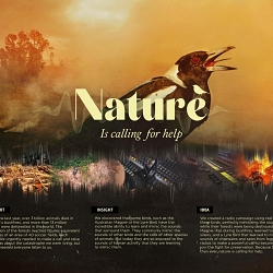 Nature is Calling for Help