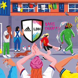 Adidas X Euro 2020 takeover