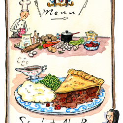 Steak and Ale Pie... mmm....