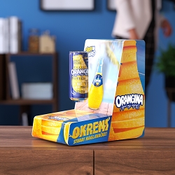 Orangina Magnetic Levitator