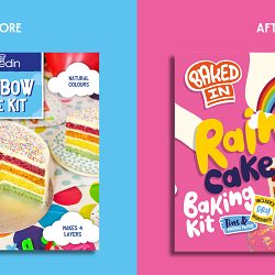 Home baking kit company, Baked In, rises to the top with playful new brand crafted by We Launch