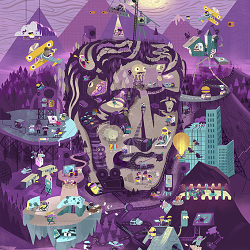 BAFTA poster design by Graham Carter