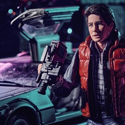 Back to the Future Toy Art