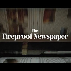 Fireproof Newspaper
