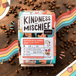 Kindness and Mischief Coffee - by DTS Designs