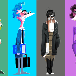 "Good Life Choices and Other Works" - Concept Art
