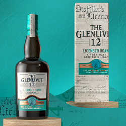 JDO breathes life into history with the design of  The Glenlivet 12YO Licensed Dram