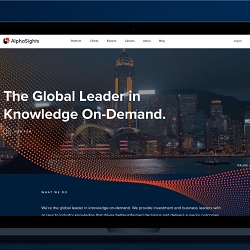 AlphaSights Rebrand