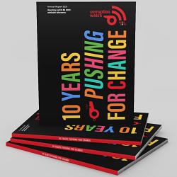 10 Year Anniversary  Annual Report Design