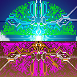 Intel Evo “Connectivity" Illustration