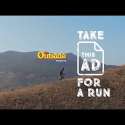 Take This Ad For A Run