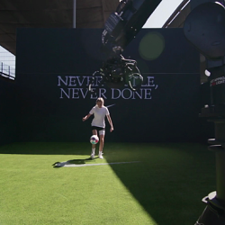A TikTok Robot Arm Video Booth for Nike at the Women's Euro